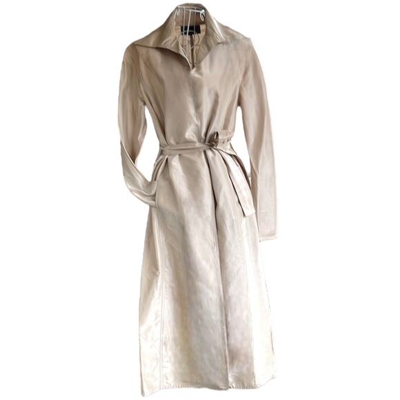 🧥 Belted trench coat made in Italy - Picture 3 of 7